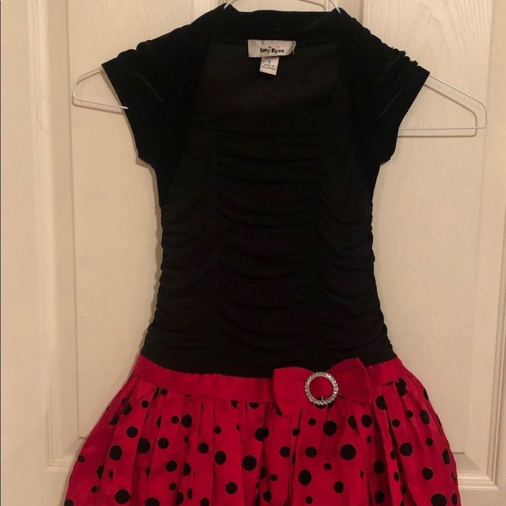 Red and black dress size 5